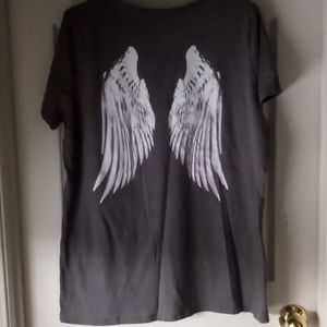 Grey Torrid wings tee